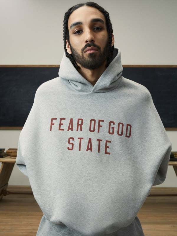 FW24 Essentials State Hoodie (480GSM Fleece)