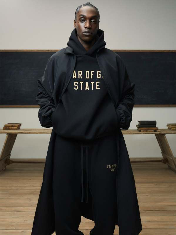 FW24 Essentials State Hoodie (480GSM Fleece)